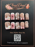 Celestial Tulip Baby Duck Press-On Nails – Short Length