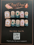 Emerald Garden Baby Duck Press-On Nails – Short Length